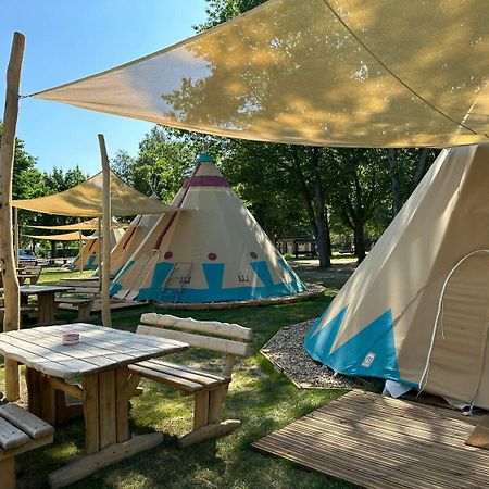 Ferienwohnung Tipi Missouri Falkenburg Exterior foto