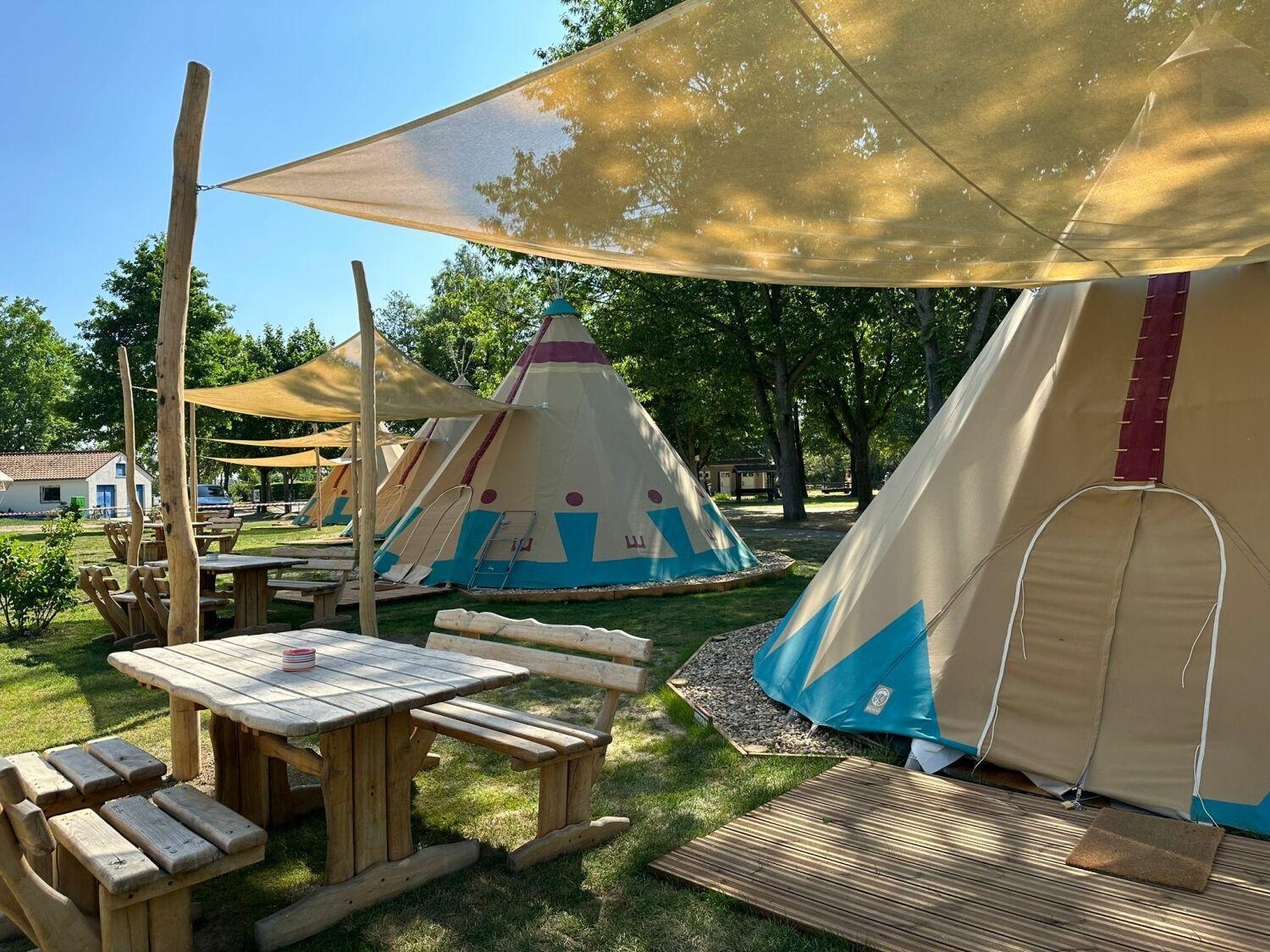 Ferienwohnung Tipi Missouri Falkenburg Exterior foto