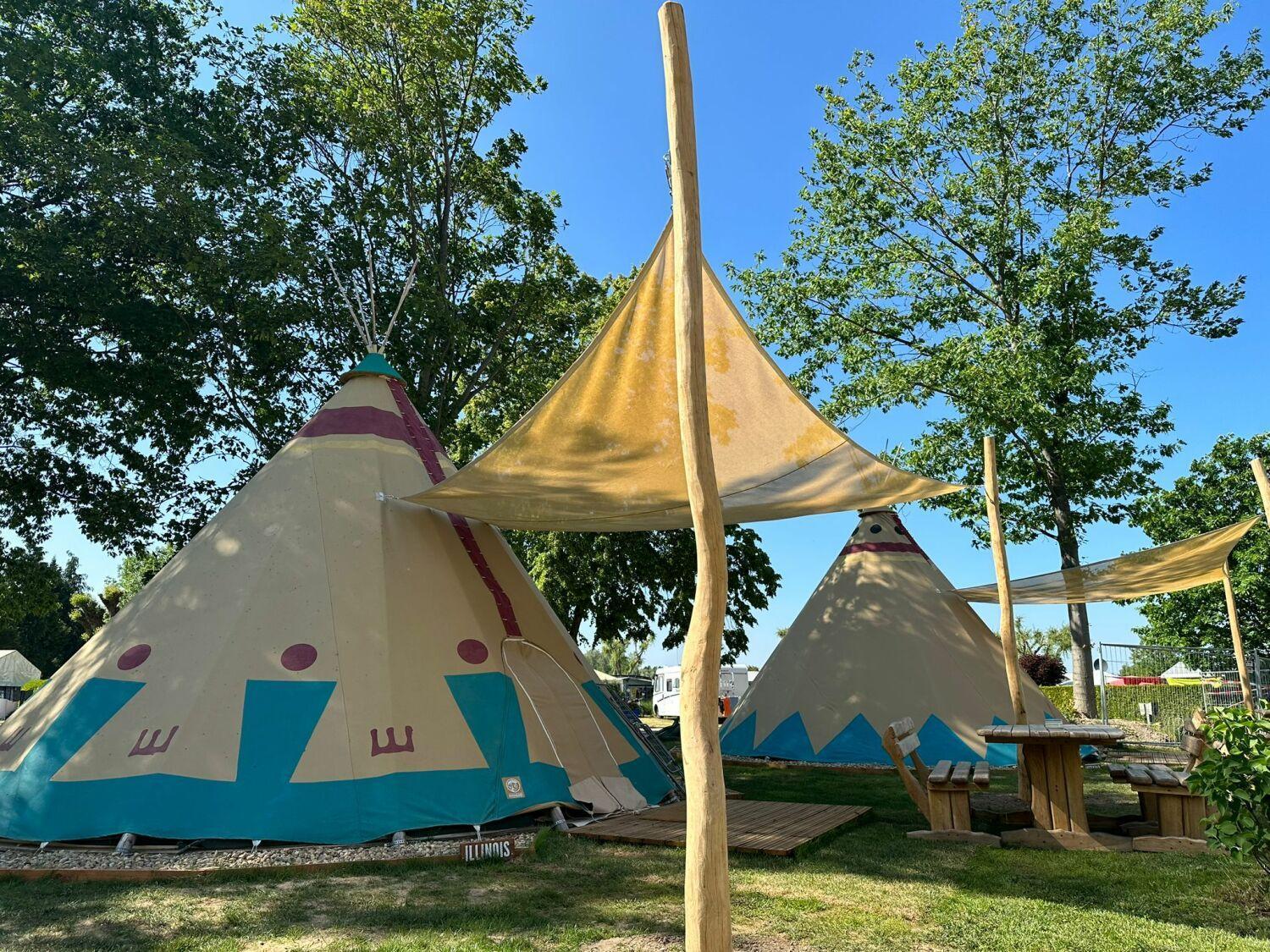 Ferienwohnung Tipi Missouri Falkenburg Exterior foto