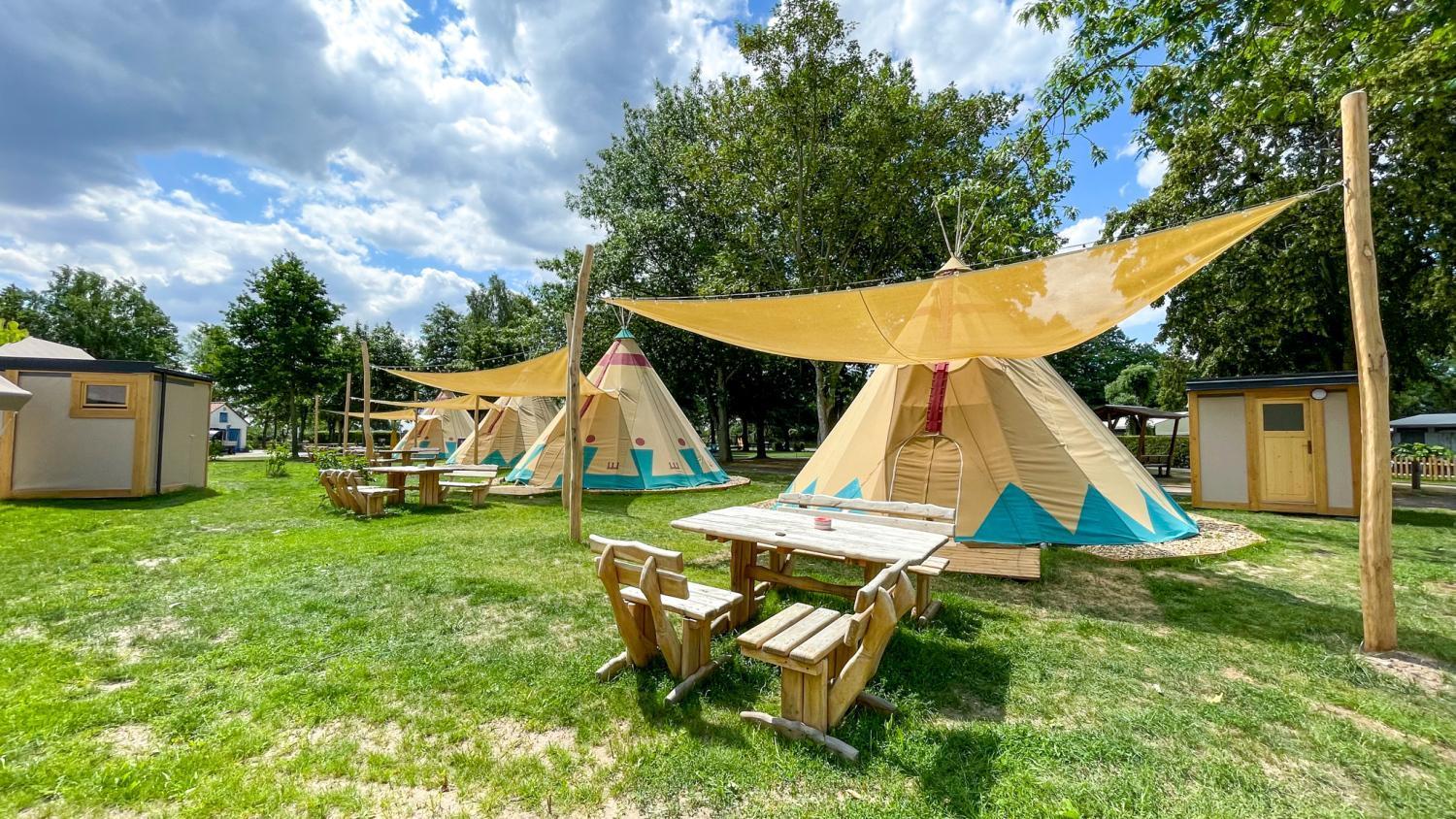 Ferienwohnung Tipi Missouri Falkenburg Exterior foto